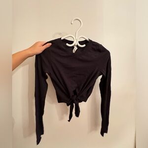 Lululemon Long Sleeve Crop Top